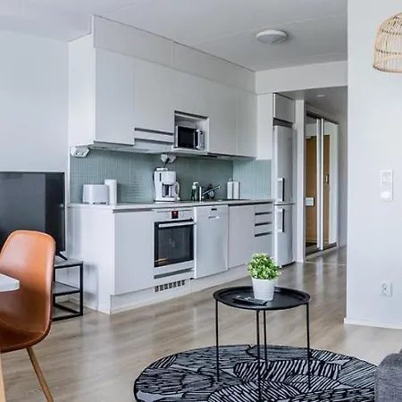 Апартаменты Sleepwell Niittykumpu 12 - Metro, 15 Min From Helsinki *